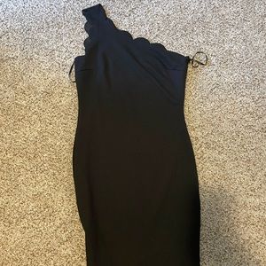 one shoulder dress